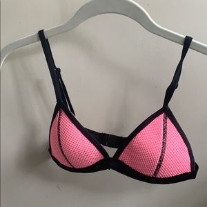 Triangl swimwear bikini top pink